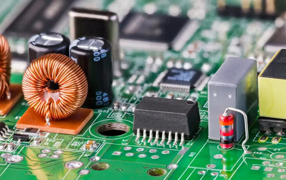 พื้นที่ประกอบการอิเล็กทรอนิกส์พลังงานที่พัฒนา PCB PCBA ด้วย 2-4-6 ชั้นและหน้ากาก solder สีดํา