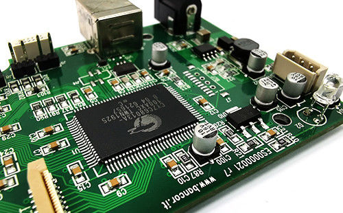 บริการจอดเดียว สัญญาผู้ผลิต PCB การประกอบ สีเขียวด้วย ENIG 2U
