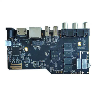 การประกอบ PCB 8L พร้อมผิวสำเร็จ ENIG/OSP/HASL ด้วยวัสดุฐานปราศจากฮาโลเจน และ X-Ray AOI