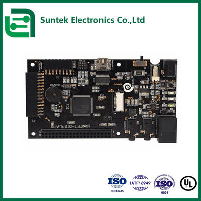 การประกอบ PCB คุณภาพสูง สีดํา FR4 HDI กับการควบคุมความคัดค้านและ SMT สําหรับรถพลังงานใหม่