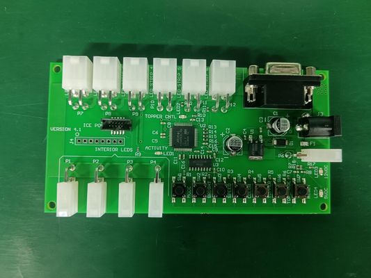 Rogers Lead Free HASL Power Protection FR4 PCB Assembly 0.5-10 OZ ความหนาของทองแดง 0.4mm-5mm