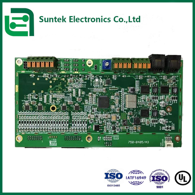 องค์ประกอบ PCB SMT หลายชั้น 1L-32L FR-4 อลูมิเนียม ทองแดง
