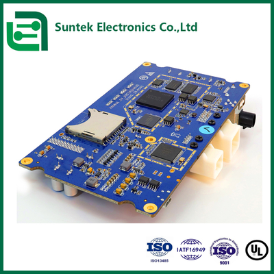 โรงงาน PCBA แบบเบ็ดเสร็จ การออกแบบอิเล็กทรอนิกส์ ENIG ปราศจากสารตะกั่ว HASL ISO9001 ISO13485 TS16949 UL E476377