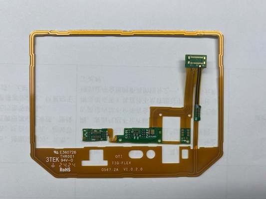 ผู้ผลิตการประกอบ PCB อิเล็กทรอนิกส์ 1-30L การควบคุมอิมพีแดนซ์ 100 โอห์ม กระบวนการ PCBA แบบแข็งยืดหยุ่น