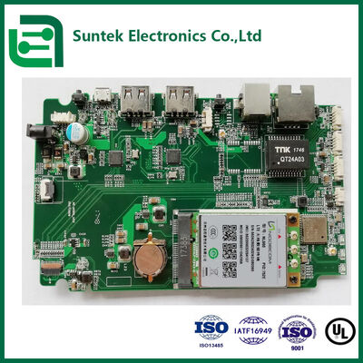 0.1 มิลลิเมตร ช่องว่าง Lead Free RoHS PCB Assembly สําหรับอุปกรณ์พลังงานใหม่