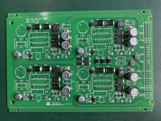 กว้างขวางหลุมขั้นต่ํา 01 มม การสื่อสาร PCB การประกอบ 6 ชั้น Tg170 และ Tg180 สูง ปรับปรุงให้ดีสําหรับอุปกรณ์สื่อสาร