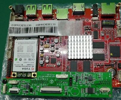 การผลิต PCBA สําหรับ AI MCU Device HDI board ENIG