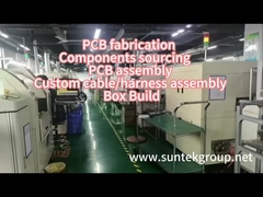 โรงงาน PCBA แบบเบ็ดเสร็จ การออกแบบอิเล็กทรอนิกส์ ENIG ปราศจากสารตะกั่ว HASL ISO9001 ISO13485 TS16949 UL E476377